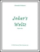 Joker's Waltz piano sheet music cover